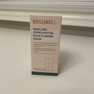Biossance Squalane & Hyaluronic Acid Copper Peptide Rapid Plumping Serum